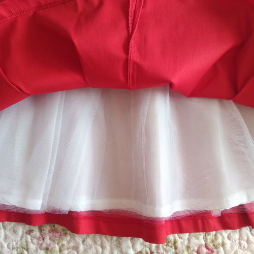 Strapless red cocktail dress new, size S-M by Shine 2gether