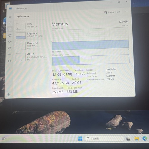 Acer N20C5 15" Laptop i5 11th Gen 12GB RAM 512GB NVMe SSD Like New