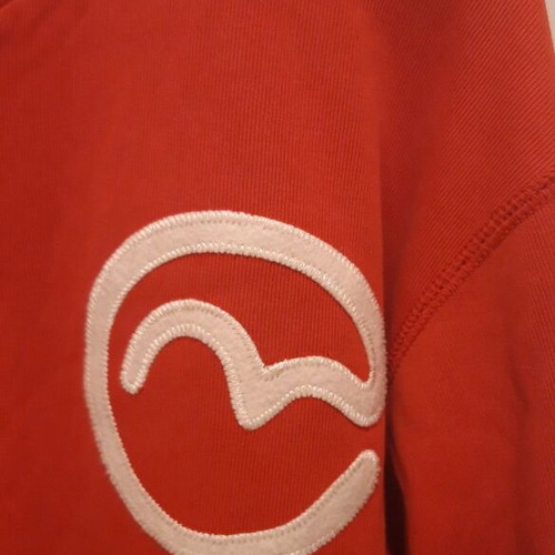 Evisu Jacket XL Red With Stripes Like New