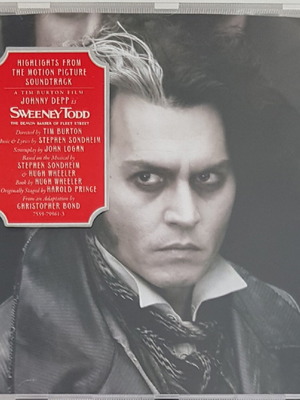 Sweeney Todd Motion Picture Soundtrack σαν καινούργιο