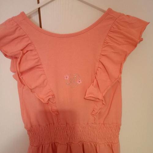 Alouette pink dress for girl 5-6 years like new, cool with open back