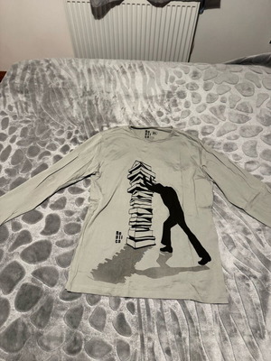 Replica T shirt XL gray like new made of organic cotton