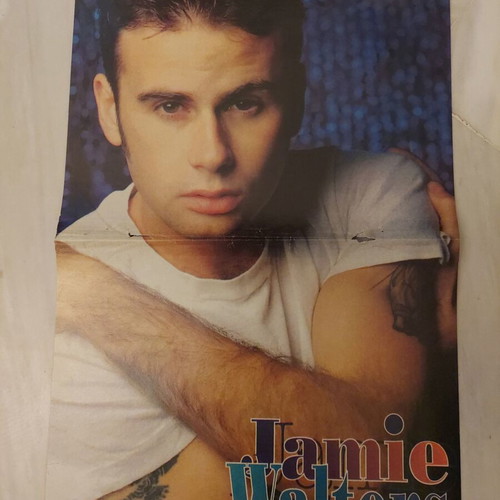 Jamie Walters & Hanson poster used, size 41x26