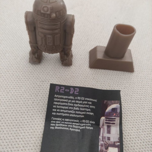 Star Wars figures R2-D2 and C-3PO like new, pack of two