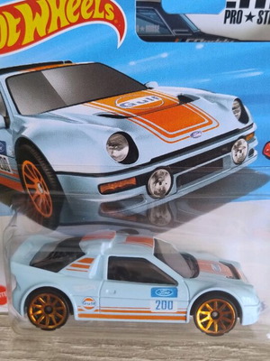 Hot Wheels Ford RS200 Gulf καινούργιο σε κουτί