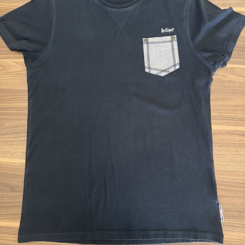 Lee Cooper black t-shirt size M like new, casual basic