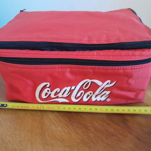 Coca Cola insulated bag used with 2 compartments