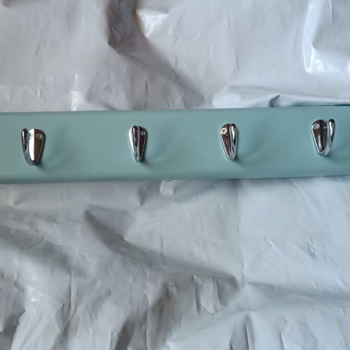 Handmade wall hanger 53cm with 6 hooks, new