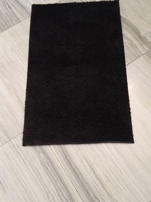 IKEA bathroom mat unused, black 50x80 cm