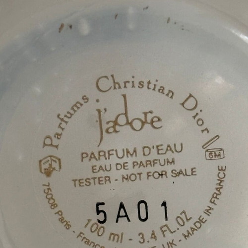 Dior J’ADORE Parfum d'Eau 100ml like new