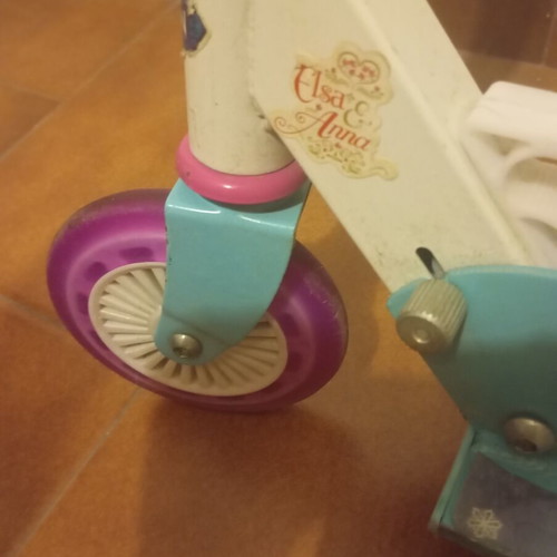 Frozen scooter used, fully functional