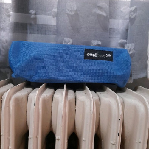 Coolbee barrel pencil case new, blue