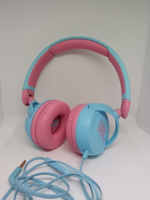 JBL JR310 Wired Kids On Ear Headphones Blue used