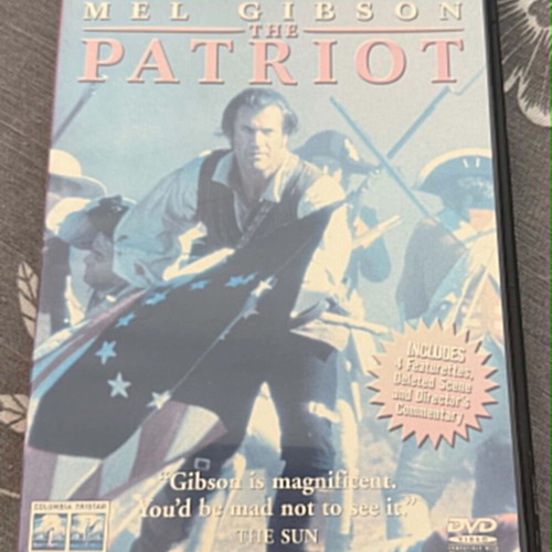 The Patriot DVD used, Mel Gibson, Heath Ledger