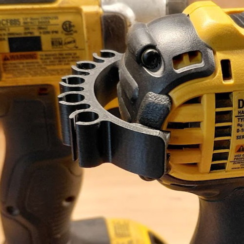 Dewalt screwdriver bit holder new, 3D printed
