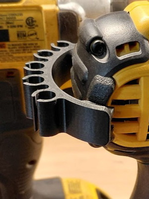 Dewalt screwdriver bit holder new, 3D printed