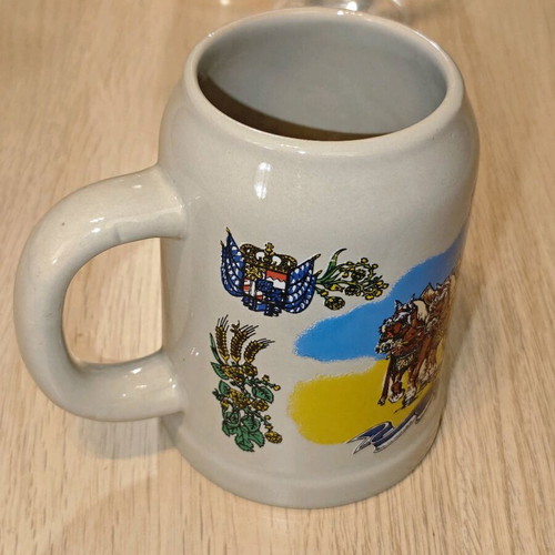 Πήλινο ποτήρι μπύρας Κρίκετ 500ml καινούργιο Oktoberfest