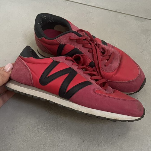 Wesc sneakers used, pink, size 39