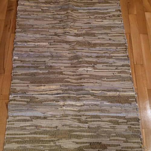 Hallway rug like new, yellow/beige, 130x64