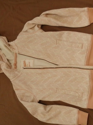 Children's cotton hoodie jacket like new, sizes 134-140 cm