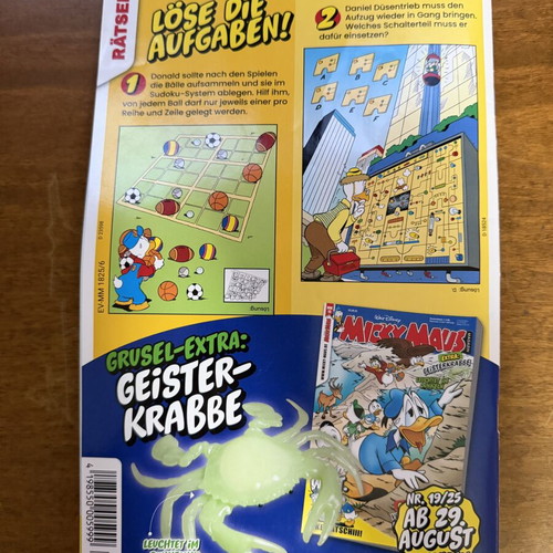 Mickey Mouse comic German edition issue 18 new