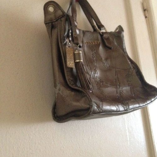 Sisley handbag used with wear