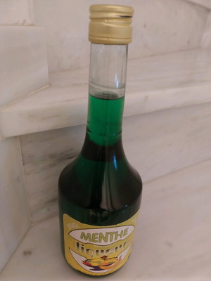 Menthe liquer vintage new