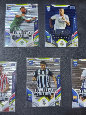 365 FIFA Limited Edition 5 cards new