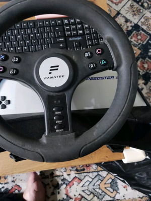 Τιμονιέρα Fanatec Speedster II σαν καινούργια για PS2