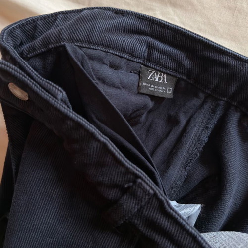 Zara Carpenter pants dark blue like new, size L-XL