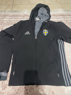 Adidas Sweden mens zip fleece jacket like new, size S