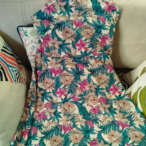 H&M All Time Classic Tropical Flowers Summer Dress like new, medium