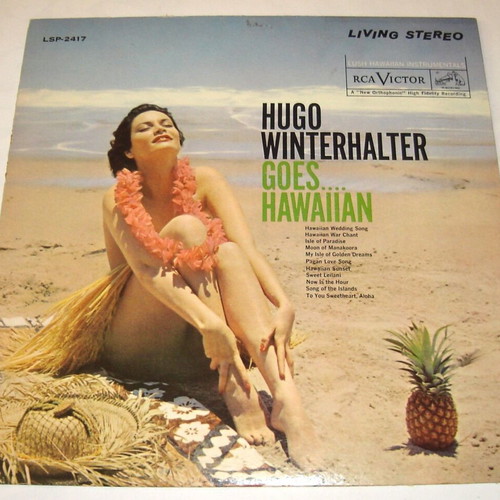 Hugo Winterhalter Goes Hawaiian vinyl record used