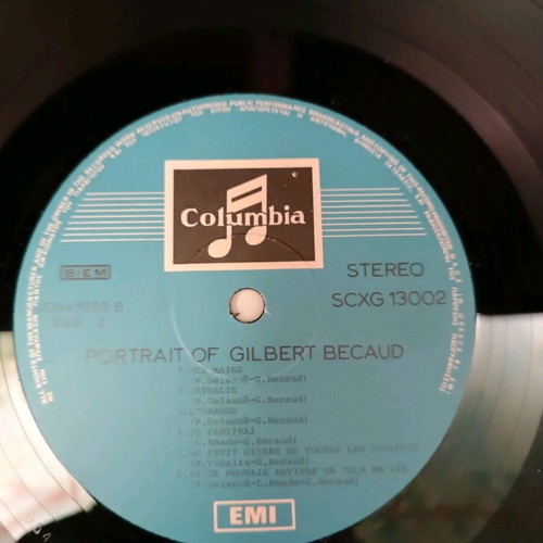 Gilbert Bécaud vinyl used