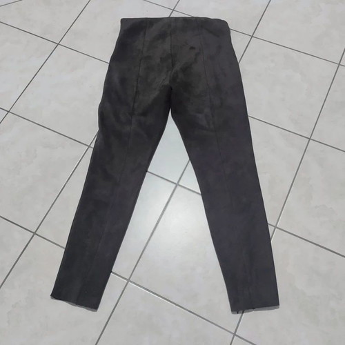 Zara faux suede riding breeches pants, size M, brown