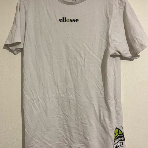 Ellesse Smiley T-shirt white used, size Small