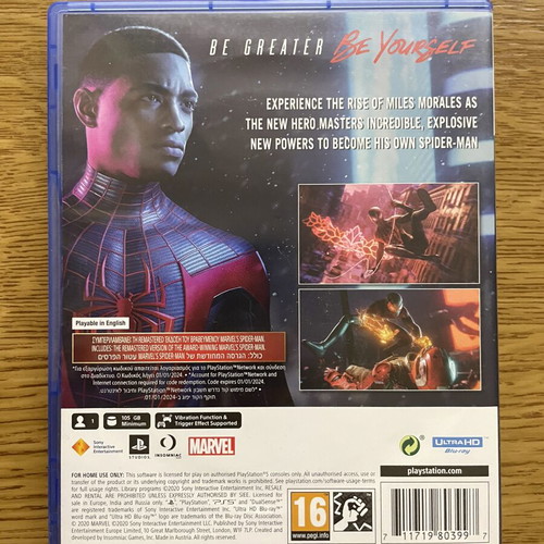 Spider-Man Miles Morales Ultimate Edition PS5 game