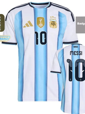 Argentina Messi 10 Jersey XL & L new authentic