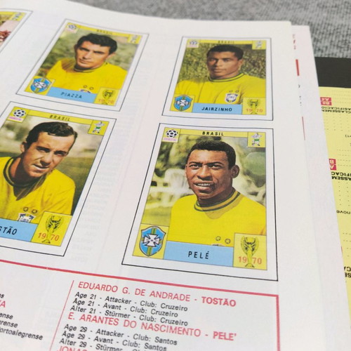 Complete Panini sticker album collection World Cup like new