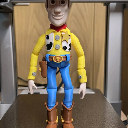 Woody Toy Story 3D print figure, 26 cm height