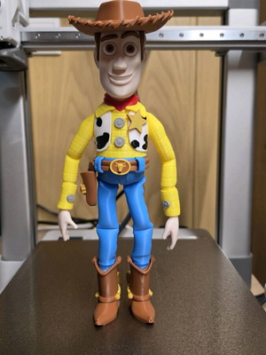 Woody Toy Story 3D print figure, 26 cm height