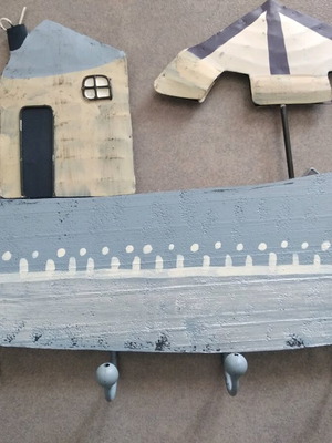 Wall hanger small handmade like new for kids room