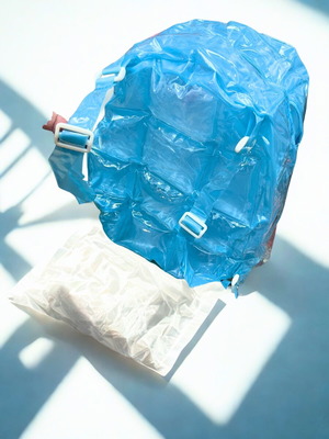 Bubble Bag sky blue backpack new with 5 gifts