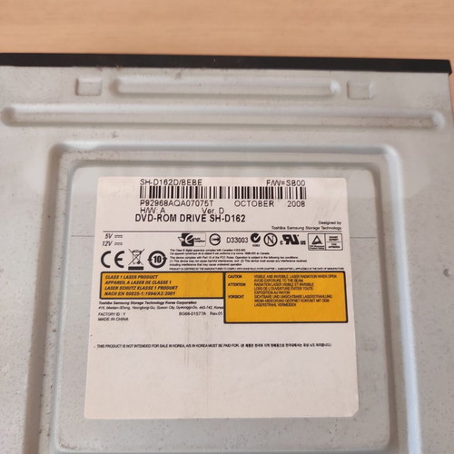 Dvd Rom IDE μαύρο μεταχειρισμένο