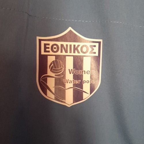 Ethnikos Water Polo thick windbreaker jacket used, noM-L