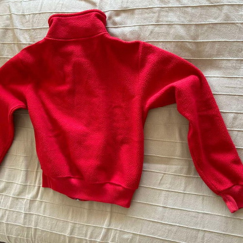 Impact fleece jacket red size S like new