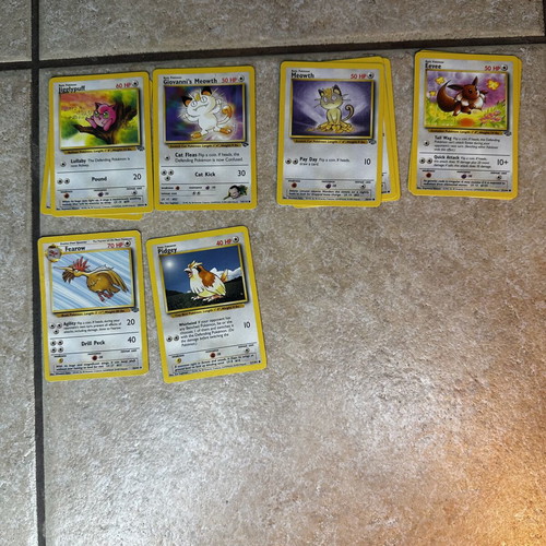 Συλλεκτικές κάρτες Pokemon 1999 μεταχειρισμένες, σετ