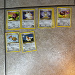 Συλλεκτικές κάρτες Pokemon 1999 μεταχειρισμένες, σετ