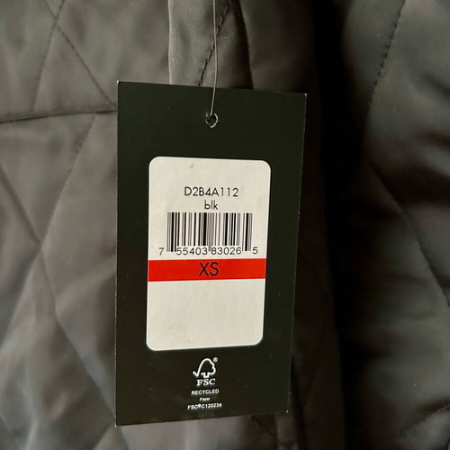 Μπουφάν DKNY καινούριο, μέγεθος XS μαύρο