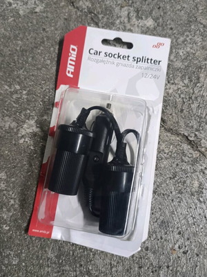 Double car cigarette lighter adapter like new